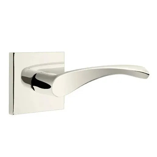 Emtek Triton Door Lever with Square Rose by Emtek