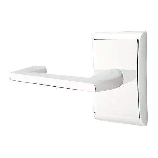 Emtek Argos Door Lever with Neos Rose by Emtek
