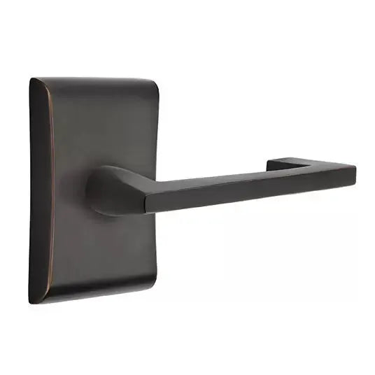 Emtek Argos Door Lever with Neos Rose by Emtek