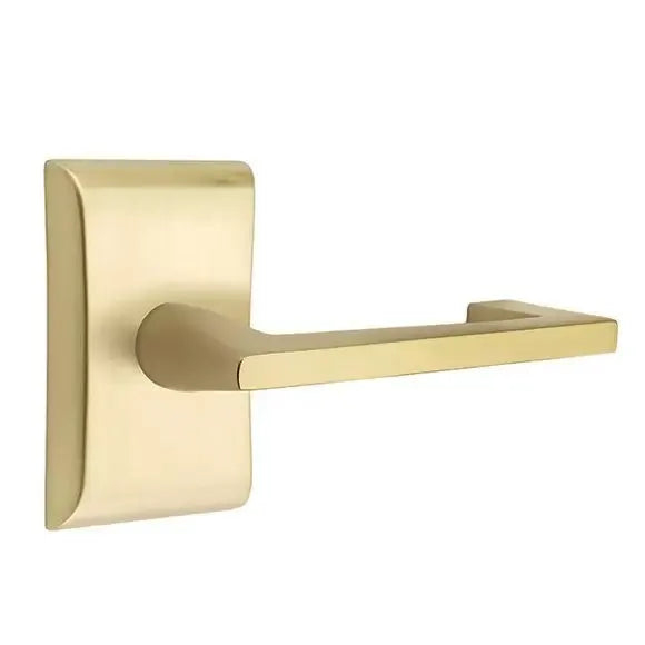 Emtek Argos Door Lever with Neos Rose by Emtek