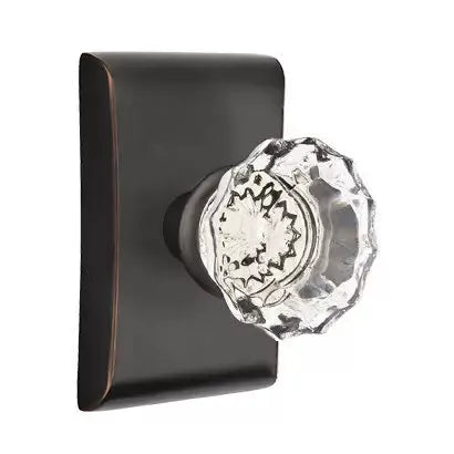 Emtek Astoria Door Knob with Neos Rose by Emtek