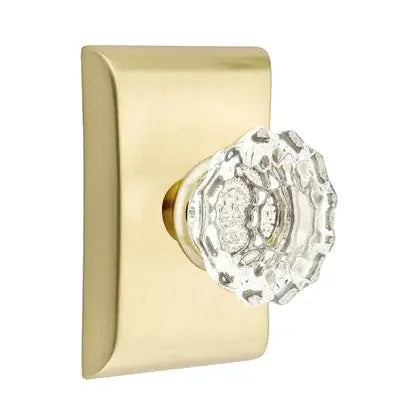 Emtek Astoria Door Knob with Neos Rose by Emtek