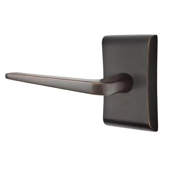 Emtek Athena Door Lever with Neos Rose by Emtek