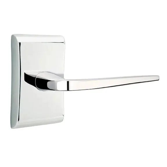 Emtek Athena Door Lever with Neos Rose by Emtek