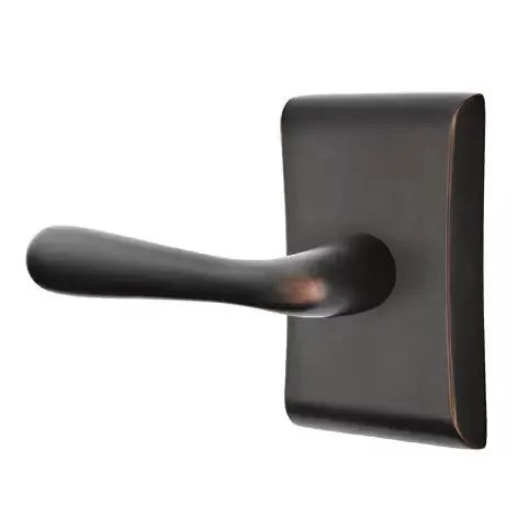 Emtek Basel Door Lever with Neos Rose by Emtek