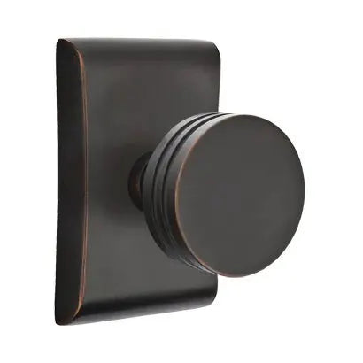 Emtek Bern Door Knob and Neos Rose by Emtek