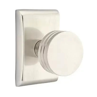 Emtek Bern Door Knob and Neos Rose by Emtek