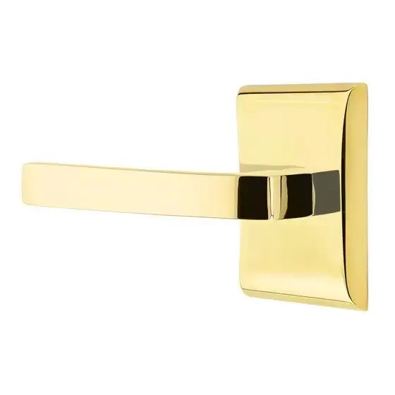Emtek Breslin Lever with Neos Rose by Emtek