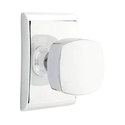 Emtek Freestone Door Knob and Neos Rose by Emtek