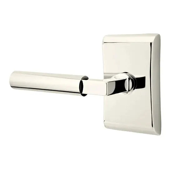 Emtek Hercules Door Lever with Neos Rose by Emtek