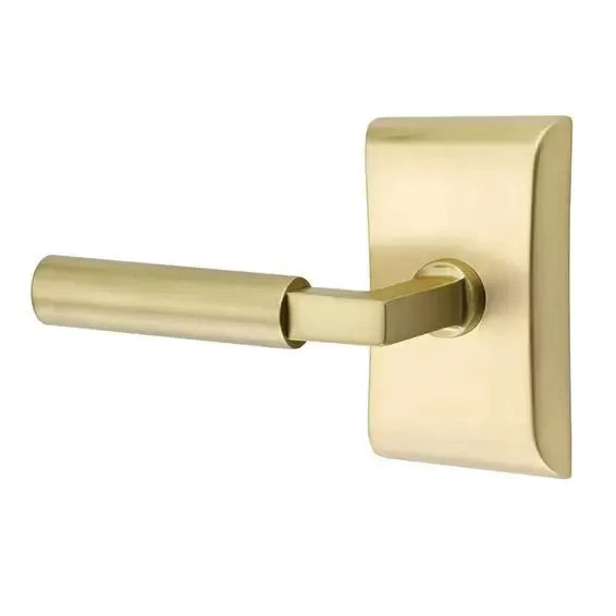 Emtek Hercules Door Lever with Neos Rose by Emtek