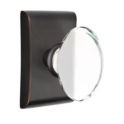 Emtek Hampton Door Knob with Neos Rose by Emtek