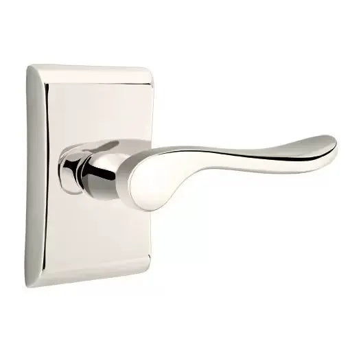 Emtek Luzern Door Lever with Neos Rose by Emtek
