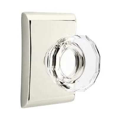 Emtek Lowell Door Knob with Neos Rose by Emtek
