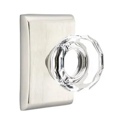 Emtek Lowell Door Knob with Neos Rose by Emtek