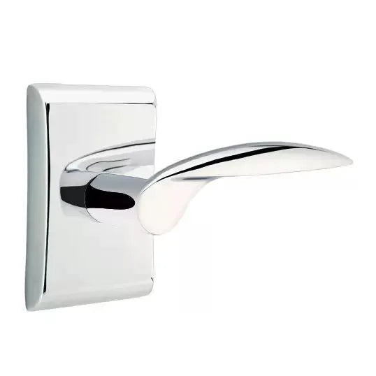 Emtek Mercury Door Lever with Neos Rose by Emtek