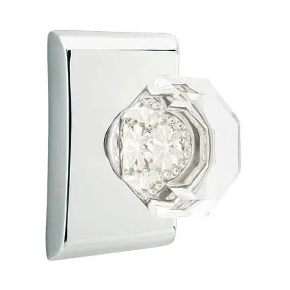 Emtek Old Town Door Knob with Neos Rose by Emtek