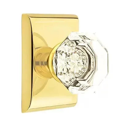 Emtek Old Town Door Knob with Neos Rose by Emtek