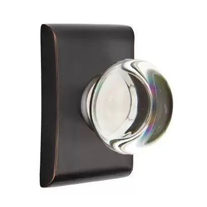 Emtek Providence Door Knob with Neos Rose by Emtek