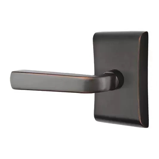 Emtek Sion Door Lever with Neos Rose by Emtek