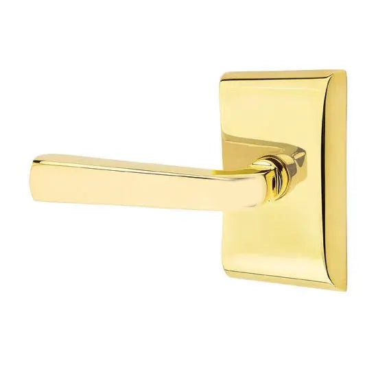 Emtek Sion Door Lever with Neos Rose by Emtek
