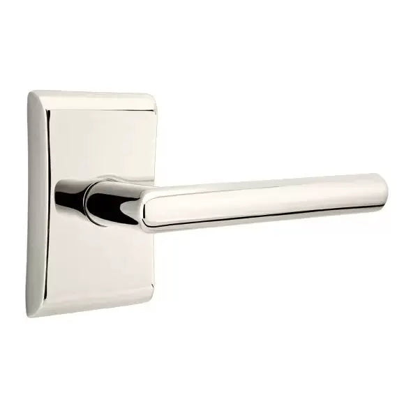 Emtek Stuttgart Door Lever with Neos Rose by Emtek