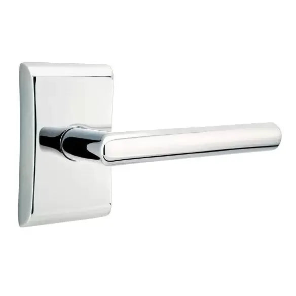 Emtek Stuttgart Door Lever with Neos Rose by Emtek