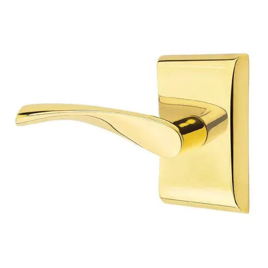 Emtek Triton Door Lever with Neos Rose by Emtek