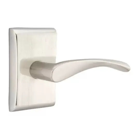Emtek Triton Door Lever with Neos Rose by Emtek