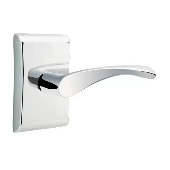 Emtek Triton Door Lever with Neos Rose by Emtek