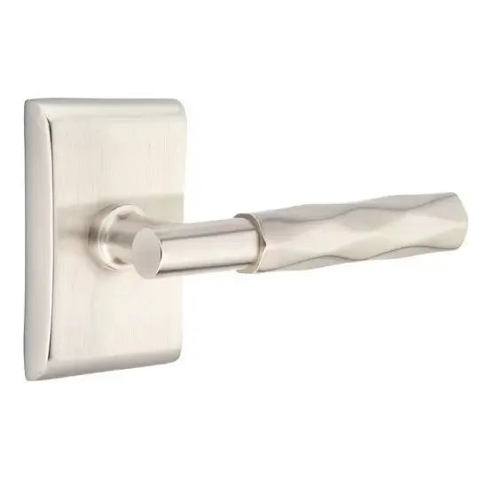 Emtek Tribeca Lever with T-Bar Stem and Neos Rose by Emtek