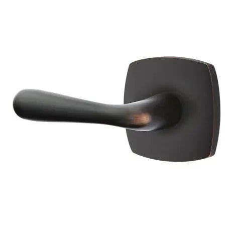 Emtek Basel Lever with Urban Modern Rose by Emtek