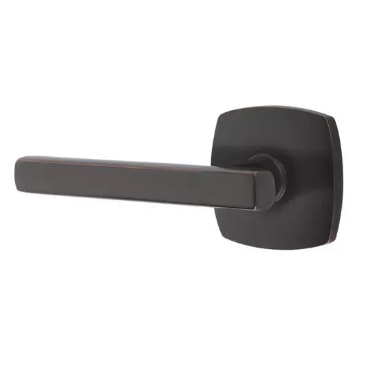 Emtek Freestone Lever with Urban Modern Rose by Emtek