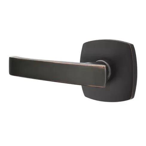 Emtek Geneva Lever with Urban Modern Rose by Emtek