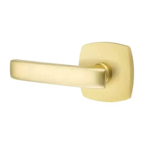 Emtek Geneva Lever with Urban Modern Rose by Emtek