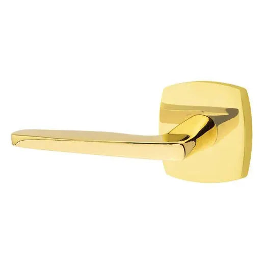 Emtek Hermes Lever with Urban Modern Rose by Emtek