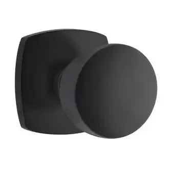 Emtek Laurent Round Knob with Urban Modern Rose by Emtek