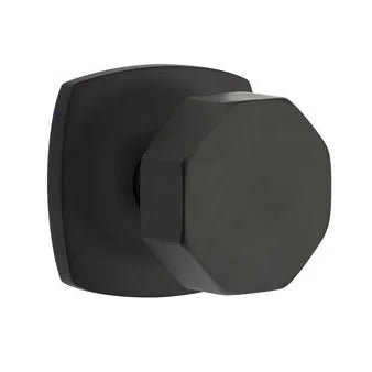 Emtek Octagon Knob with Urban Modern Rose by Emtek