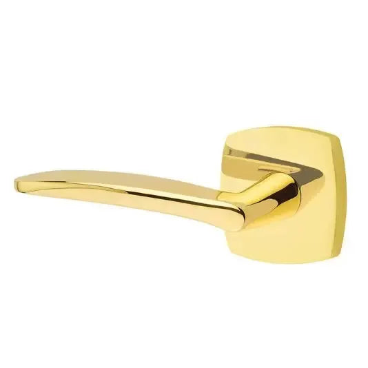 Emtek Poseidon Lever with Urban Modern Rose by Emtek