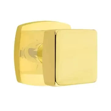 Emtek Square Knob with Urban Modern Rose by Emtek