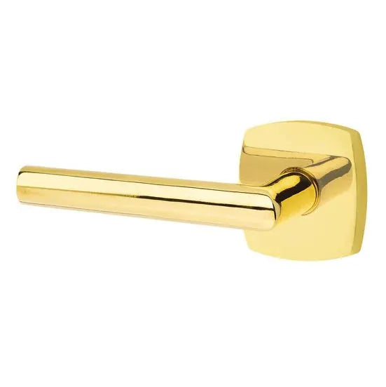Emtek Stuttgart Lever with Urban Modern Rose by Emtek