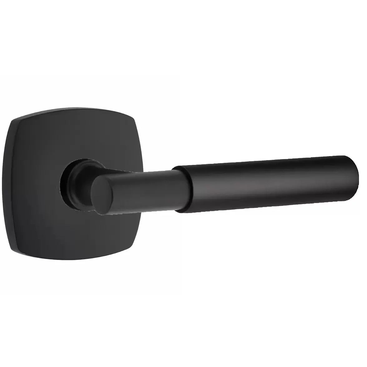 Emtek Smooth Lever with T-Bar Stem and Urban Modern Rose by Emtek