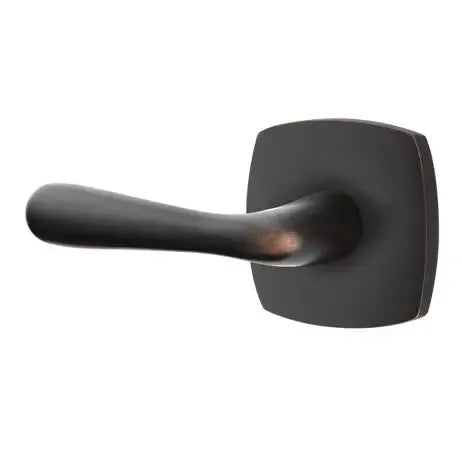 Emtek Basel Lever with Urban Modern Rose by Emtek