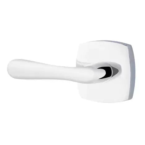 Emtek Basel Lever with Urban Modern Rose by Emtek