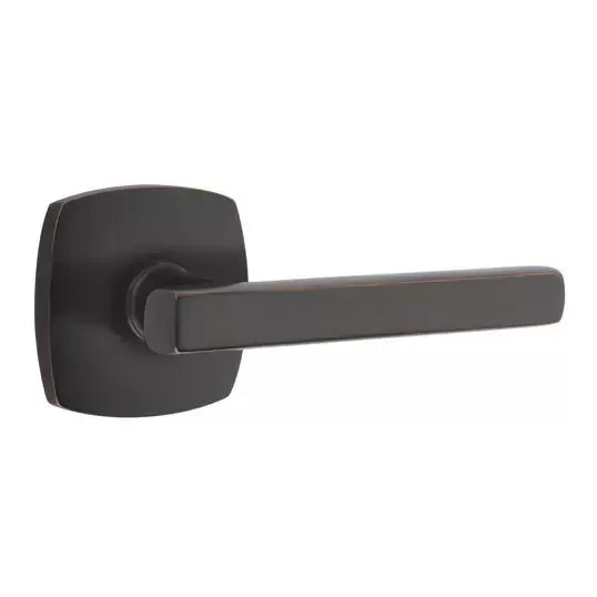 Emtek Freestone Lever with Urban Modern Rose by Emtek