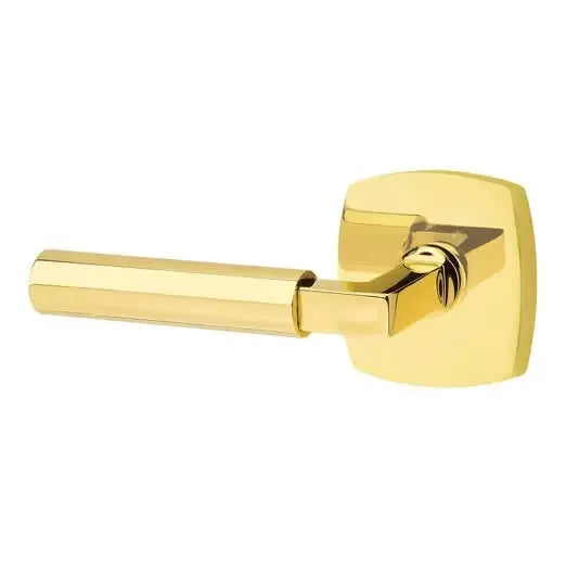Emtek Hercules Lever with Urban Modern Rose by Emtek