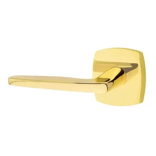 Emtek Hermes Lever with Urban Modern Rose by Emtek