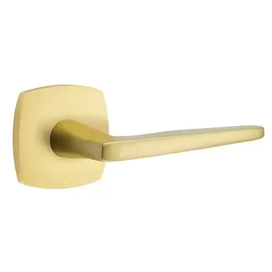 Emtek Hermes Lever with Urban Modern Rose by Emtek