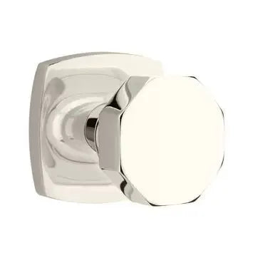 Emtek Octagon Knob with Urban Modern Rose by Emtek