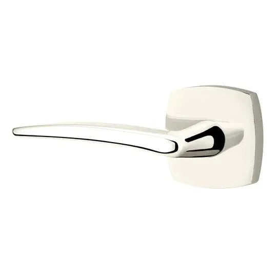 Emtek Poseidon Lever with Urban Modern Rose by Emtek